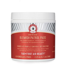 First Aid Beauty Skin Rescue Blemish Patrol Pads, 60 Count