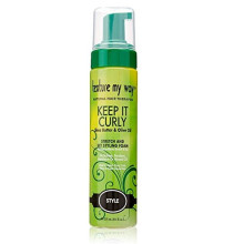 Texture My Way Naturale Haartherapien Keep It Curly Stretch & Set Schaum, 8,5 oz