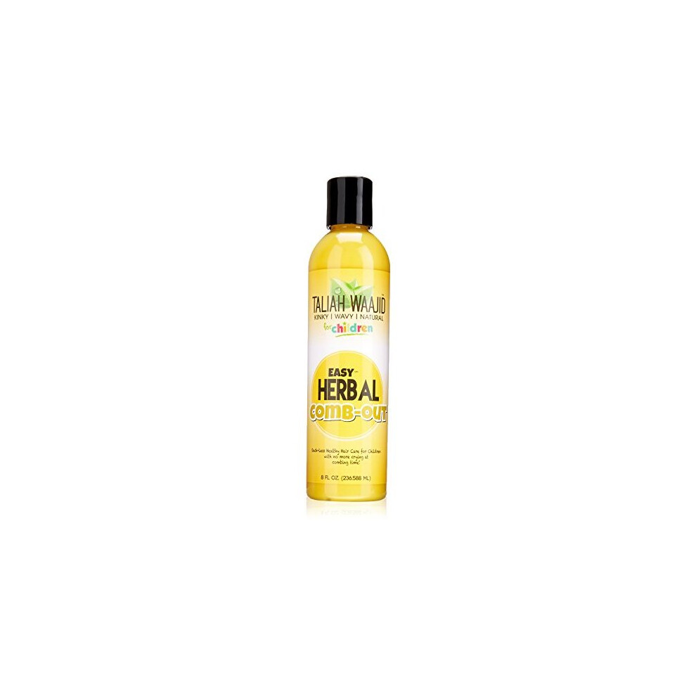 Taliah Waajid Kinky Wavy Natural Easy Herbal Comb Out, 8 Ounce