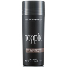 TOPPIK Fibras de Construção para Cabelo, Castanho Escuro, 0.97 oz.
