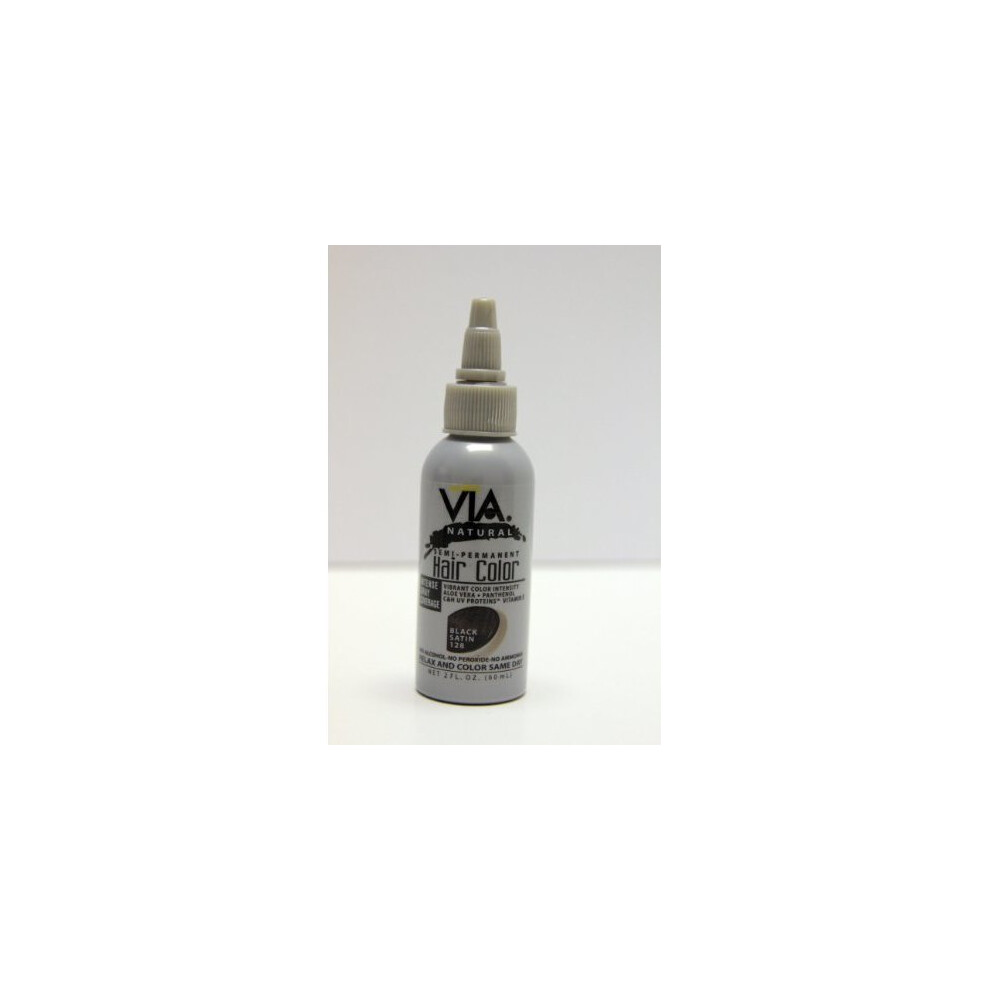 Via Hair Color-Jet Black 2 oz.