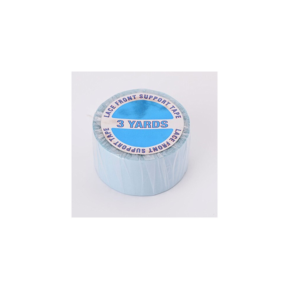 Walker Tape Blue Lace Double Sided Tape Roll 1 x 3 yards for Toupees & Wigs
