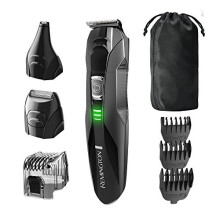 Remington All-in-One Grooming Kit, Lithium-betrieben, 8-teilig, Trimmer, Rasierer, Haarschneider, Kämme