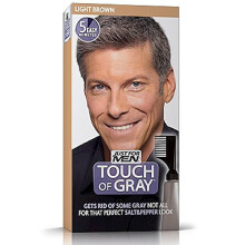 Touch of Gray Men's Hair Color, Light Brown