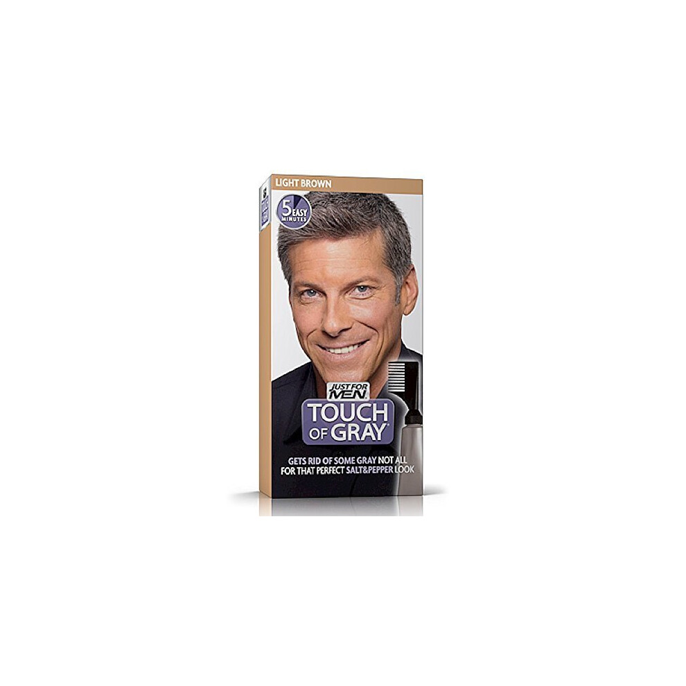 Touch of Gray Men's Hair Color, Light Brown