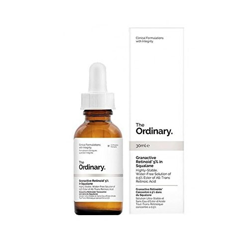 The Ordinary The Ordinary Granactive Retinoid 5% in Squalane Advanced Anti-Aging Retinoid with Hydration Support for Dry and Mature Skin 1 Fl Oz