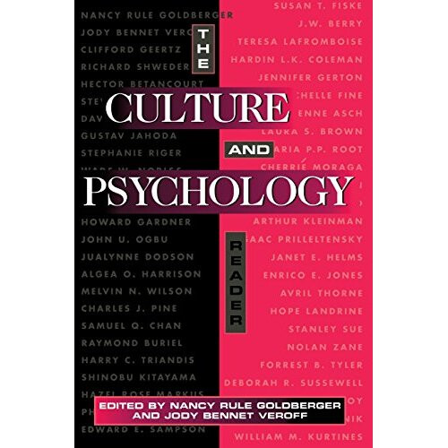 The Culture and Psychology Reader