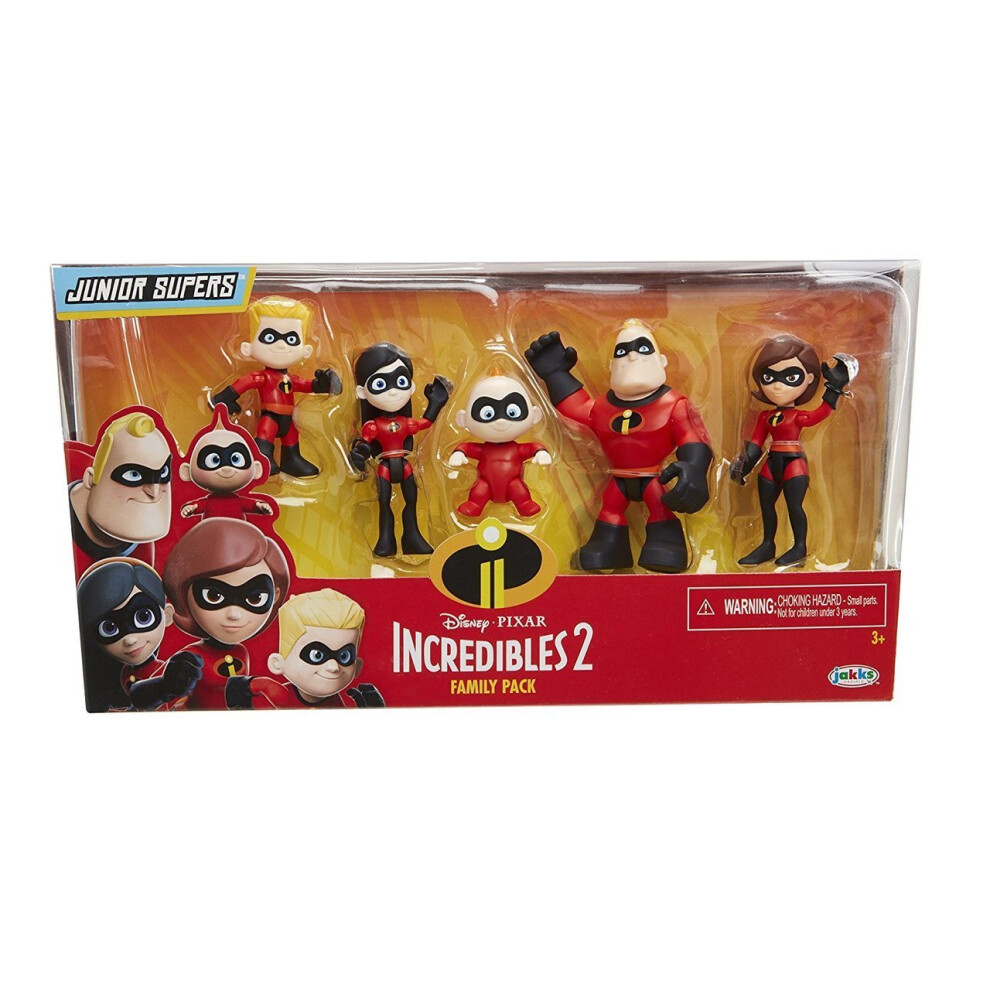 Incredibles 2 Family Pack of 5 Figures