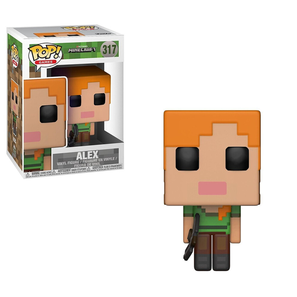 Funko Pop! Games - Minecraft Vinyl Figure - Alex