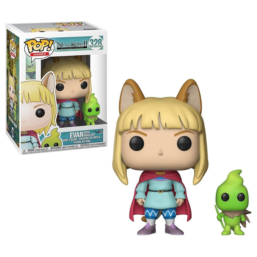 Ni No Kuni Evan With Higgledy Vinyl Figure