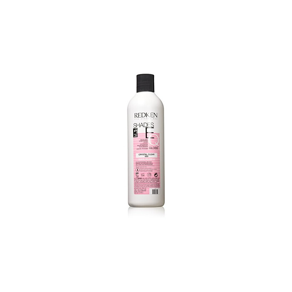 Redken Shades EQ Color Gloss Hair Color for Unisex, 000 Crystal Clear, 16.89 Ounce-image-OPC-PGFP82-NEW