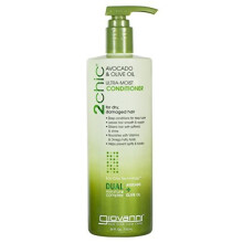 Giovanni, 2chic, Ultra-Pflege Spülung, Für Trockenes, Geschädigtes Haar, Avocado + Olivenöl, 24 fl oz (710 ml)