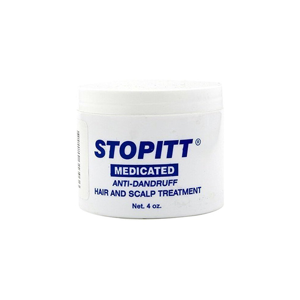 Stopitt Medicated Anti-Dandruff Hair & Scalp Treatment, 4 Ounce