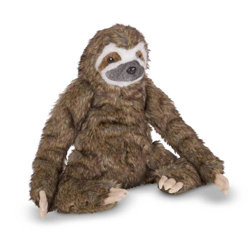 Melissa & Doug 18808 Lifelike Plush Sloth Stuffed Animal