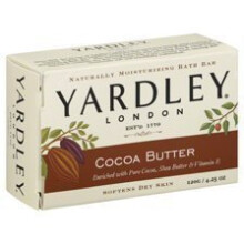 Yardley London Hydraterende Badzeep, Cacaoboter 113g (12 stuks), Cacaoboter, 12 stuks