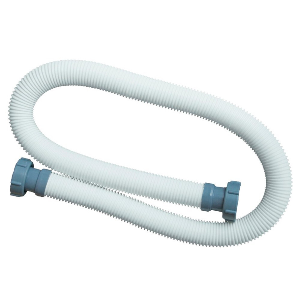 Intex Swimming Pool Hose with Fitting 2 Female, Grey, Ø 38 mm x 150 cm