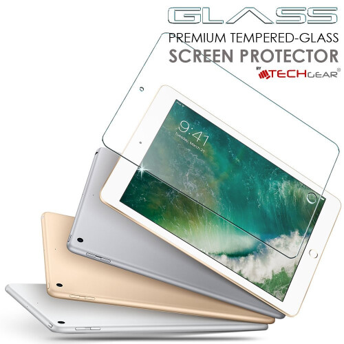Techgear TECHGEAR® iPad (9.7"/2017) GLASS Edition Tempered Glass Screen Protector 2