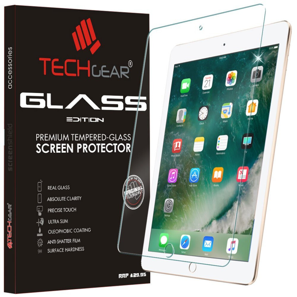 TECHGEARÂ® iPad (9.7"/2017) GLASS Edition Tempered Glass Screen Protector