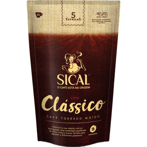 Coffee Sical 5-Star Fine Grind – 8 x 250g Pack, Total 2kg