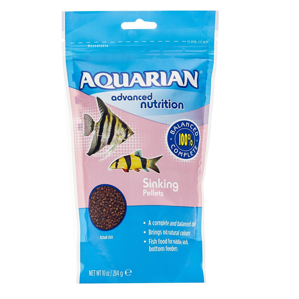 Aquarian Slow Sinking Pellet, 284 g