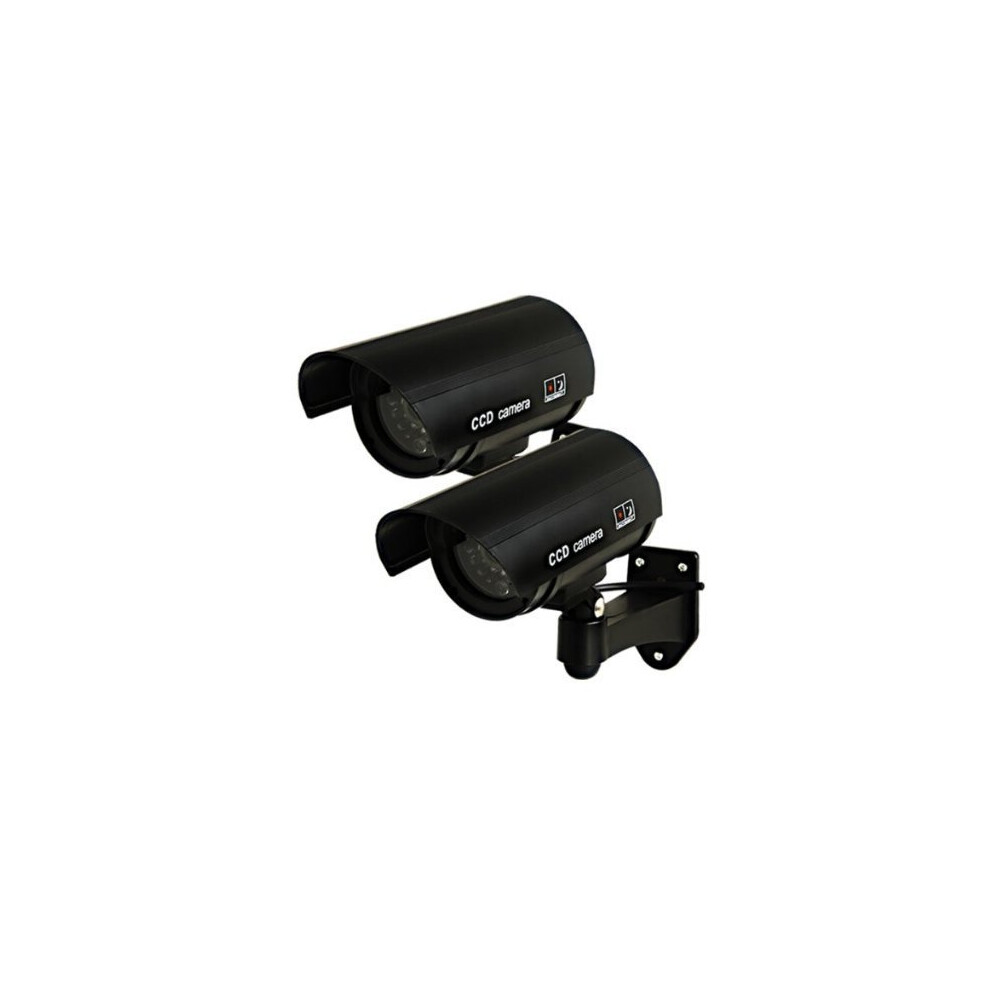 2 X Rheme Outdoor Indoor Fake Dummy Imitation Cctv Security Camera 610079657755