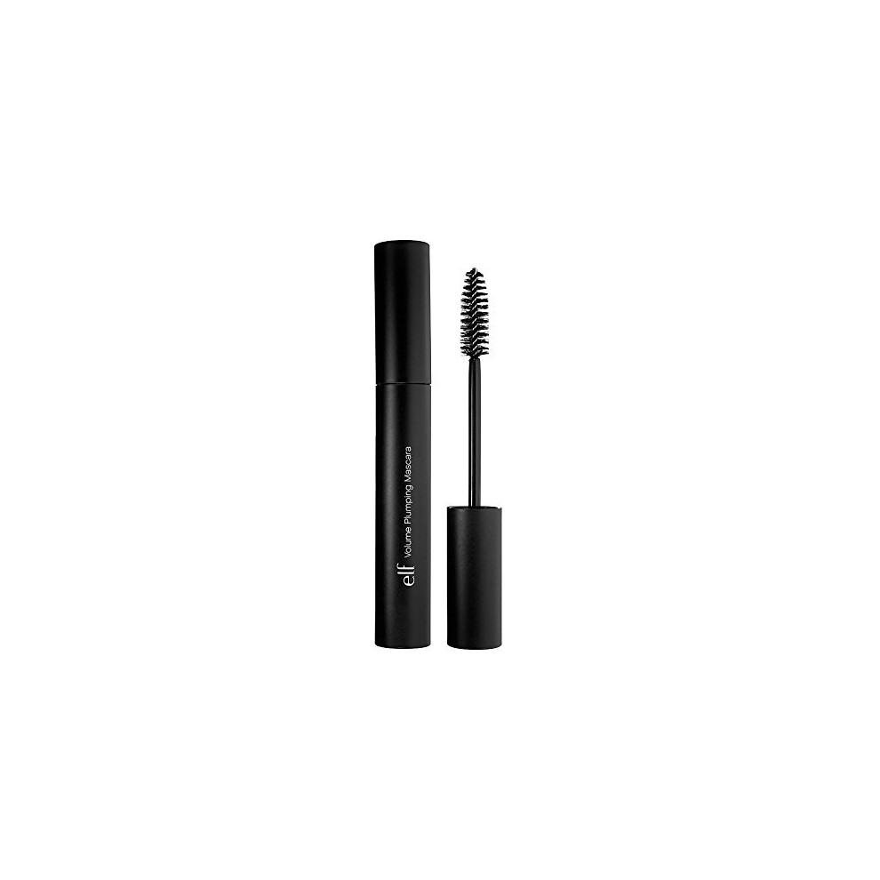 e.l.f. Volume Plumping Mascara, Black, 0.24 Ounce