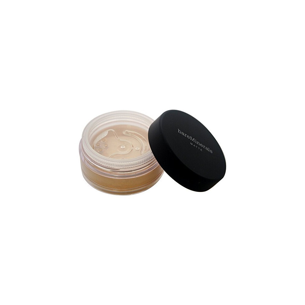 bareMinerals Matte SPF 15 Golden Medium (W20) Foundation for Women, 0.21 Ounce