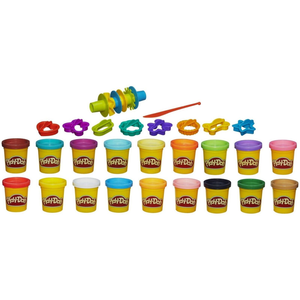 Play-doh Super Color Kit, 18 Fun Colors, 16 Tools and Accessories