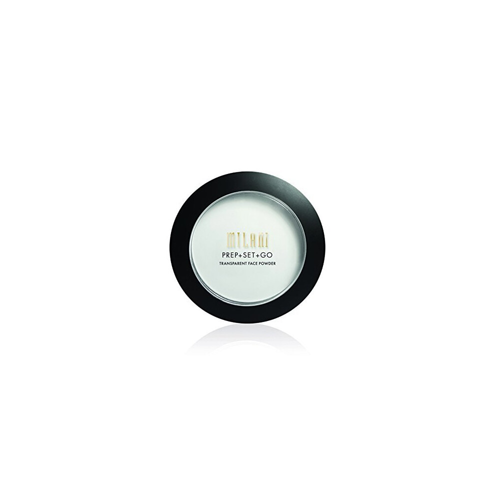 Milani Prep + Set + Go Transparent Setting Face Powder, Transparent, 0.24 Ounce