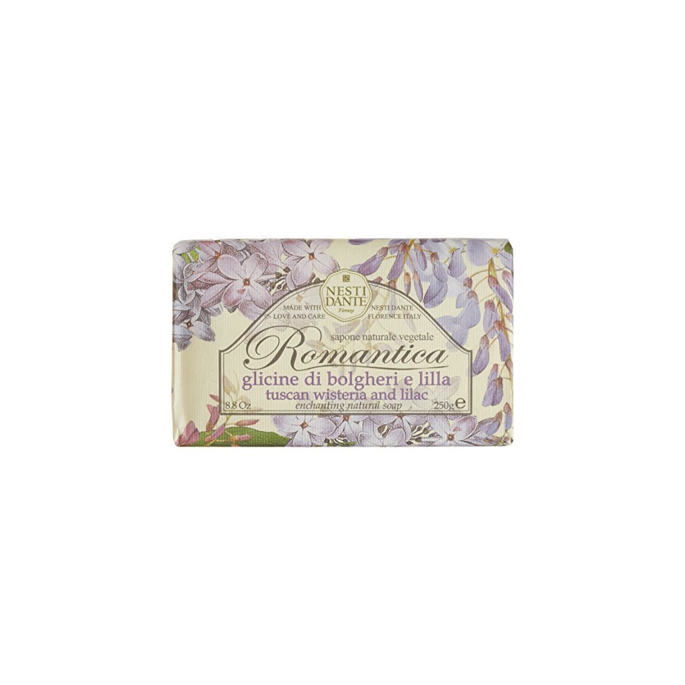 Nesti Dante Romantica Enchanting Natural Soap  Tuscan Wisteria & Lilac 250g8.8oz