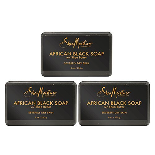 Shea Moisture Shea Moisture African Black Soap With Shea Butter 8 oz