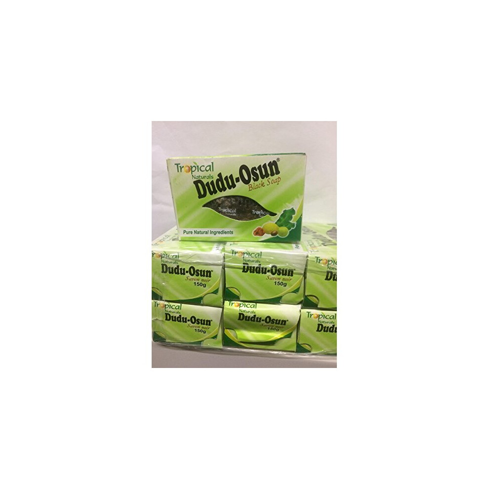 Tropical Naturals Black Dudu Osun African Soap, 48 Bars
