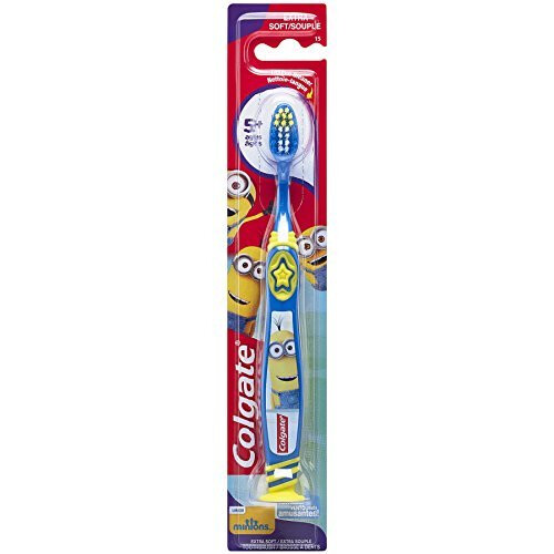 Colgate Colgate Kinder Zahnbürste Extra Soft mit Saugnapf, Minions, 1 Stück