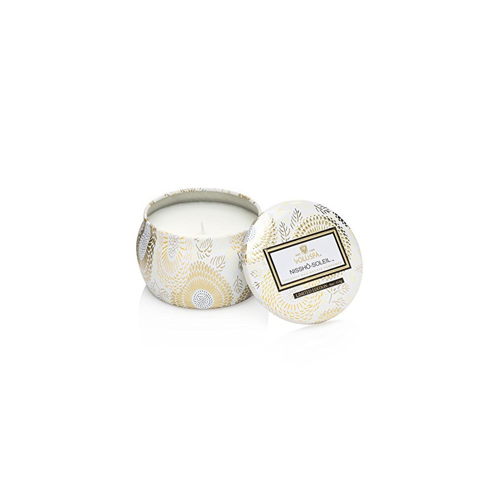 Voluspa Nissho Soleil Limited Decorative Mini Tin Candle 4 oz