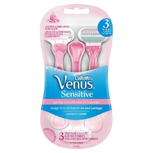 Gillette Venus Sensitive Womens Disposable Razors - 3 Pack