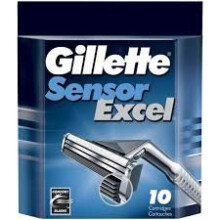 Gillette Sensor Mens Razor Blade Refills, 10 Count, Mens Razors / Blades