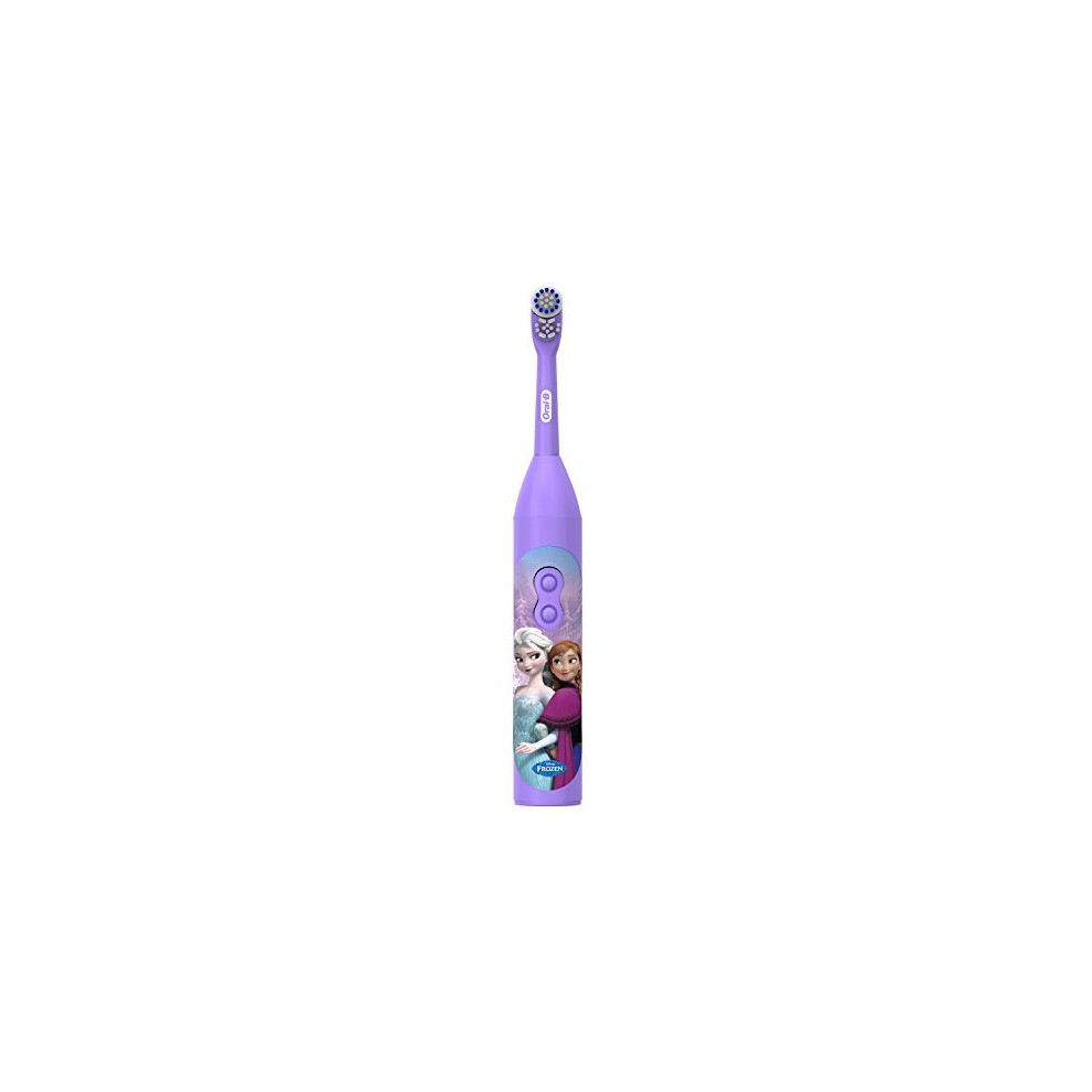 Oral-B, Kids, Frozen, Pro Health Jr., Battery Toothbrush, Soft, 3+ Years, 1 Toothbrush