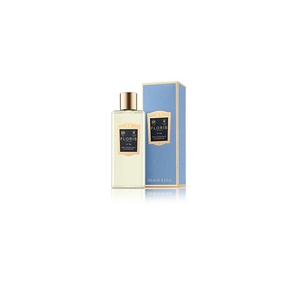 Floris London No.89 Moisturizing Bath and Shower Gel, 250 Gram