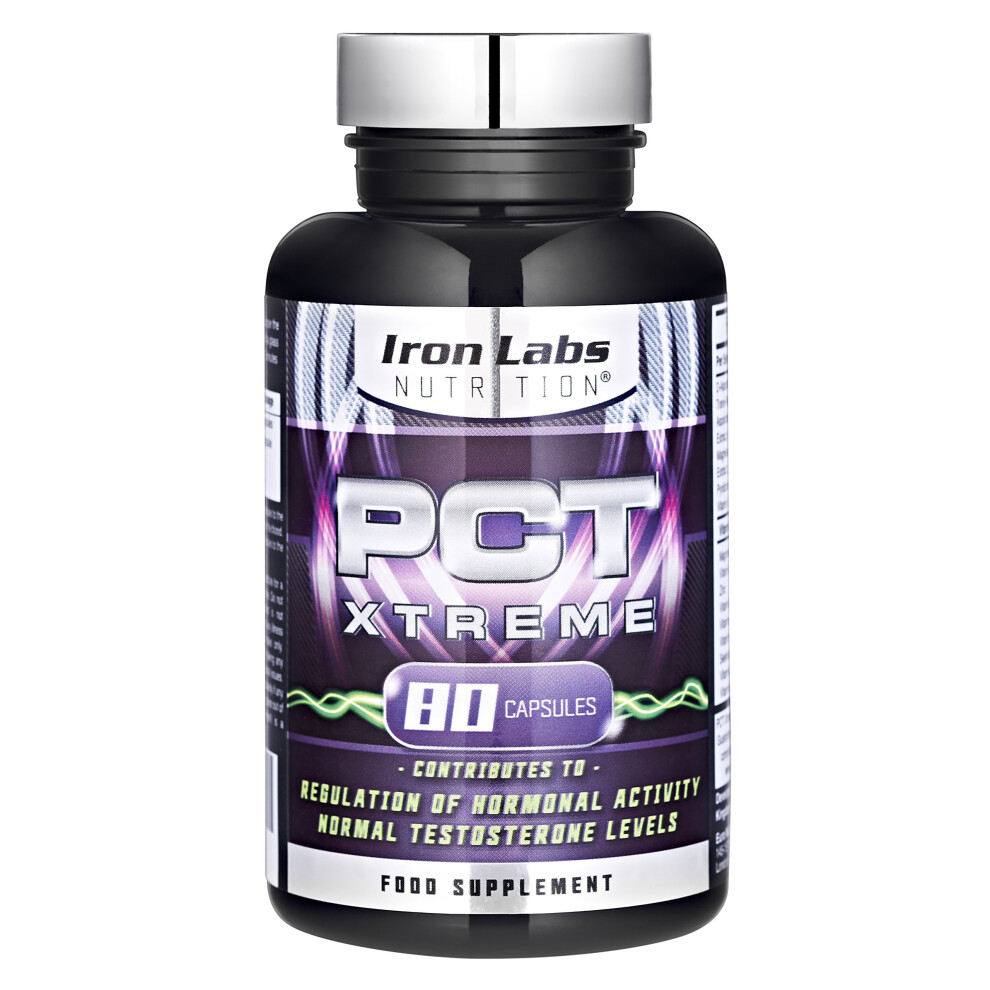 PCT Xtreme: Post Cycle Support & Testosterone Booster (80 Capsules)