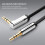 Ugreen AUX-Kabel, abgewinkelt, 3,5 mm, 3 m - Silber 2