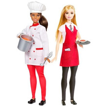 Barbie Friend Urakokki ja tarjoilija -nukkesetti