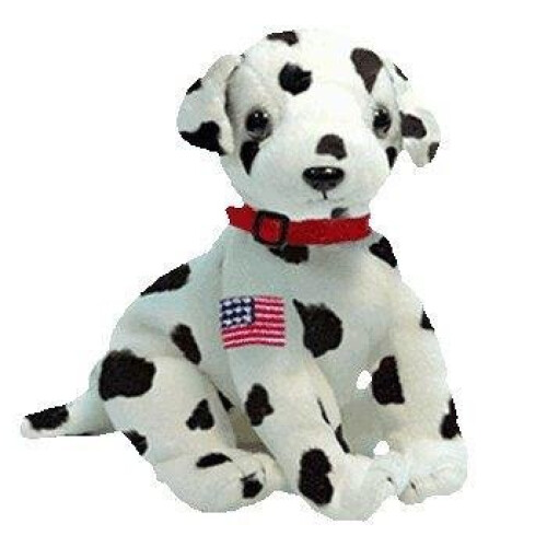 Ty Ty Beanie Babies Rescue - FDNY Dalmatian Dog