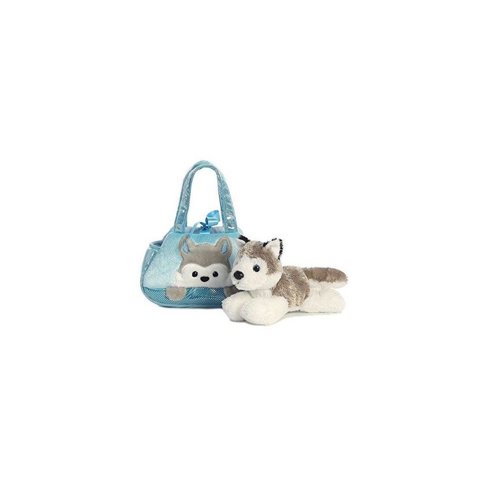 Aurora World Fancy Pals Pet Carrier, Peek-A-Boo Husky