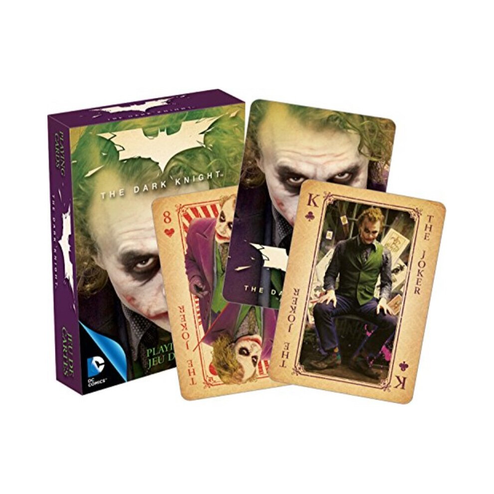 DC Comics The Joker Heath Ledger Playing Cards