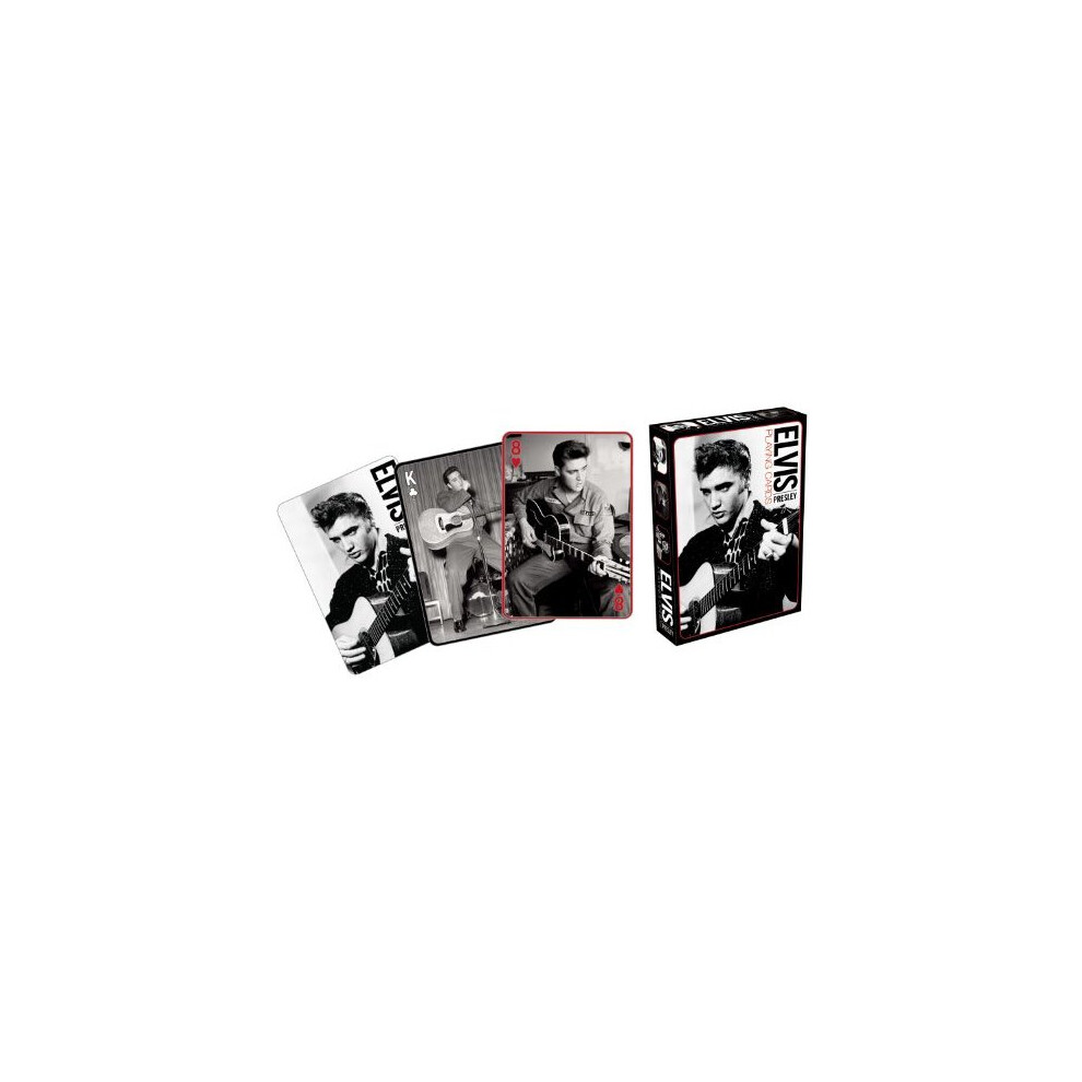 Photos - Board Game Aquarius Elvis Black And White Playing Cards 