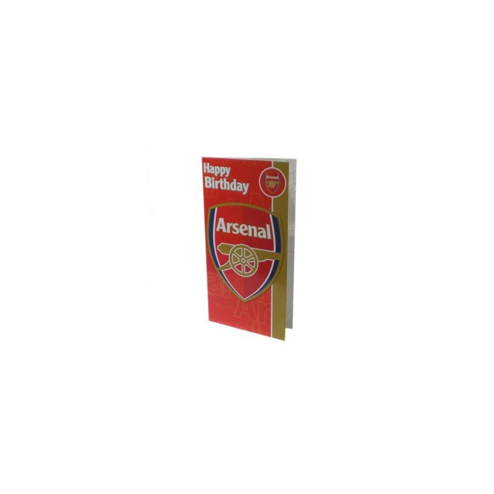 Official Arsenal FC Birthday Card