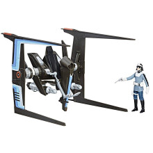 Star Wars Force Canto Bight Police Speeder and Canto Bight Police Figure