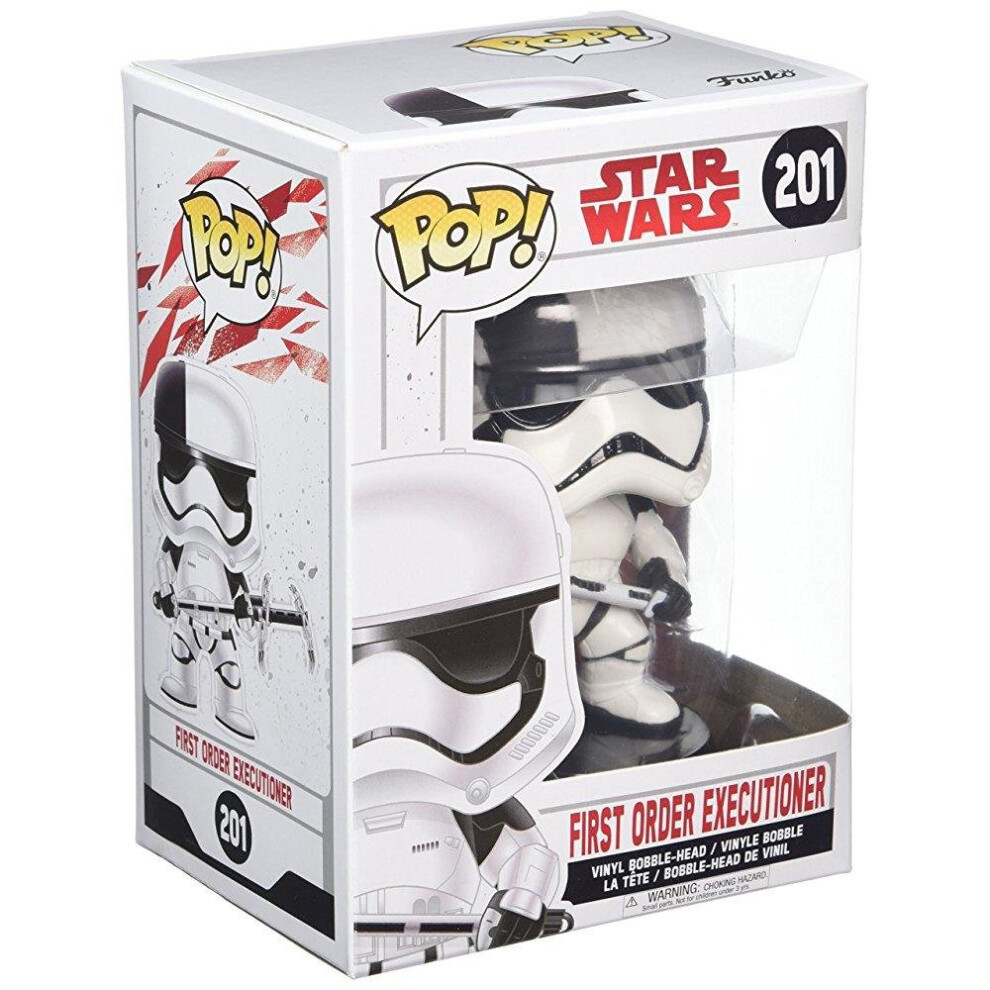 Photos - Action Figures / Transformers Funko Pop! Star Wars: The Last Jedi - First Order Executioner Stormtrooper - Collectible Figure 