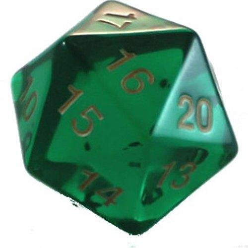 Emerald D20 Count Down Large 55mm (1)