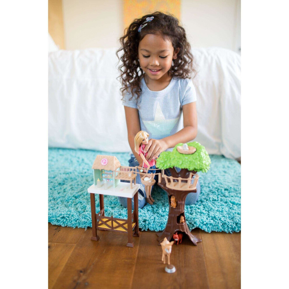 Barbie Animal Rescuer Doll & Playset